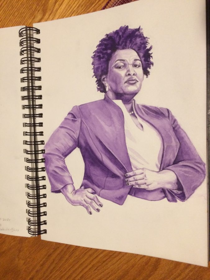 Stacey Abrams.
